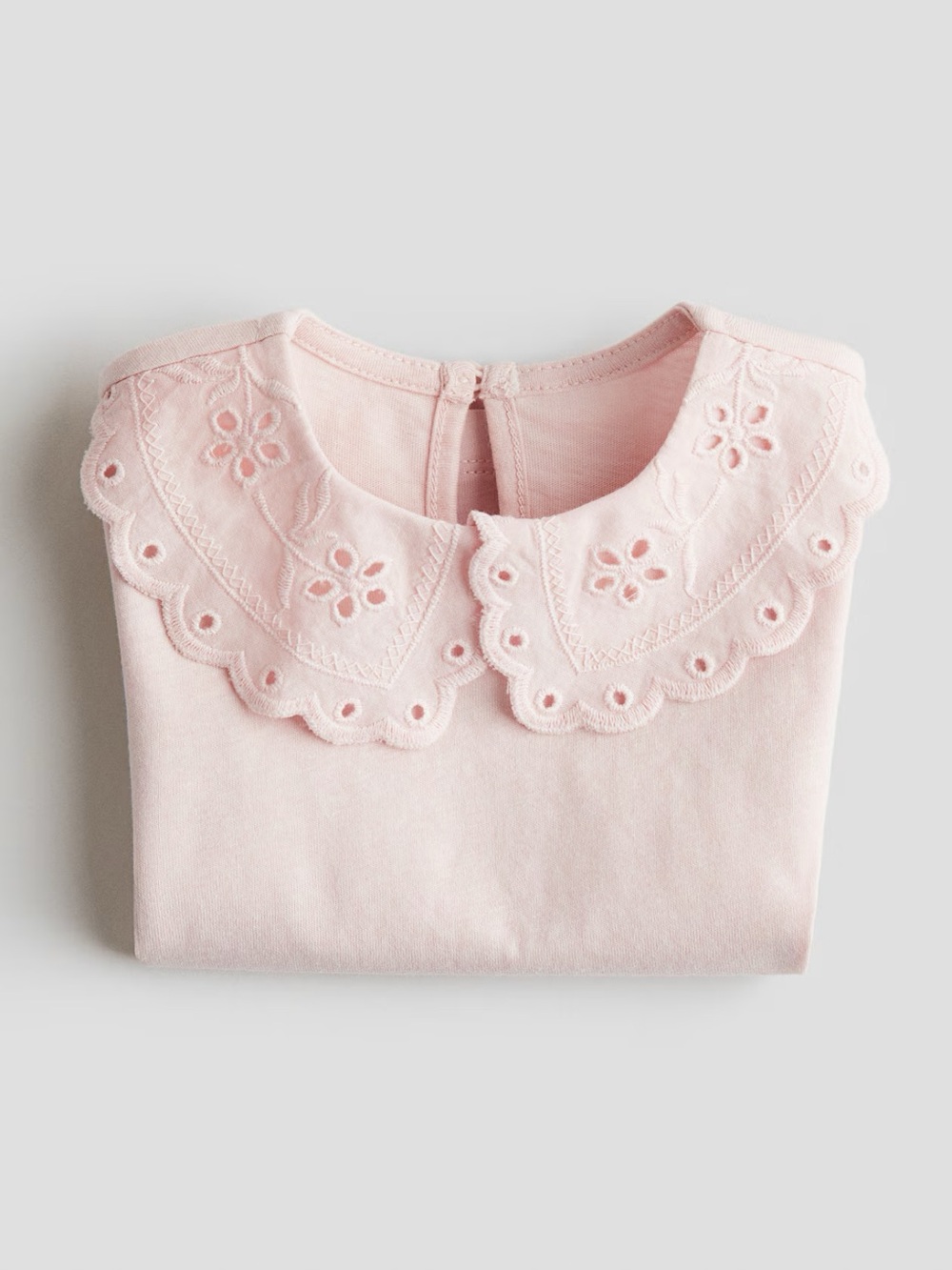 Eyelet Collared Top - Picture 2 of 2
